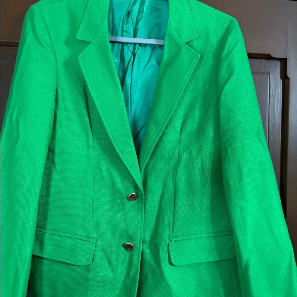 Oscar de la Renta Emerald Jacket